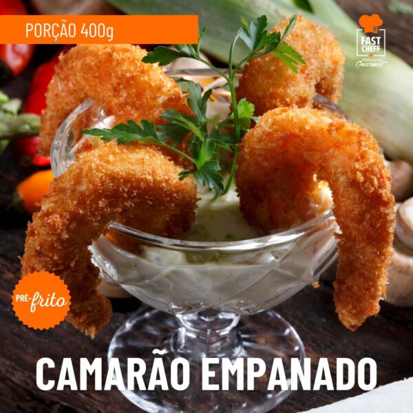Camarão Empanado Crocante