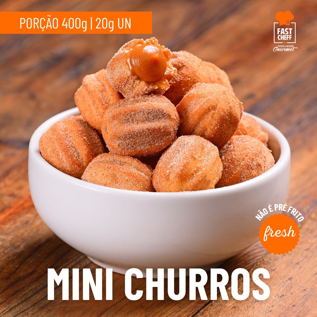 Mini Churros Dulce De Leche – Petisco Brazuca