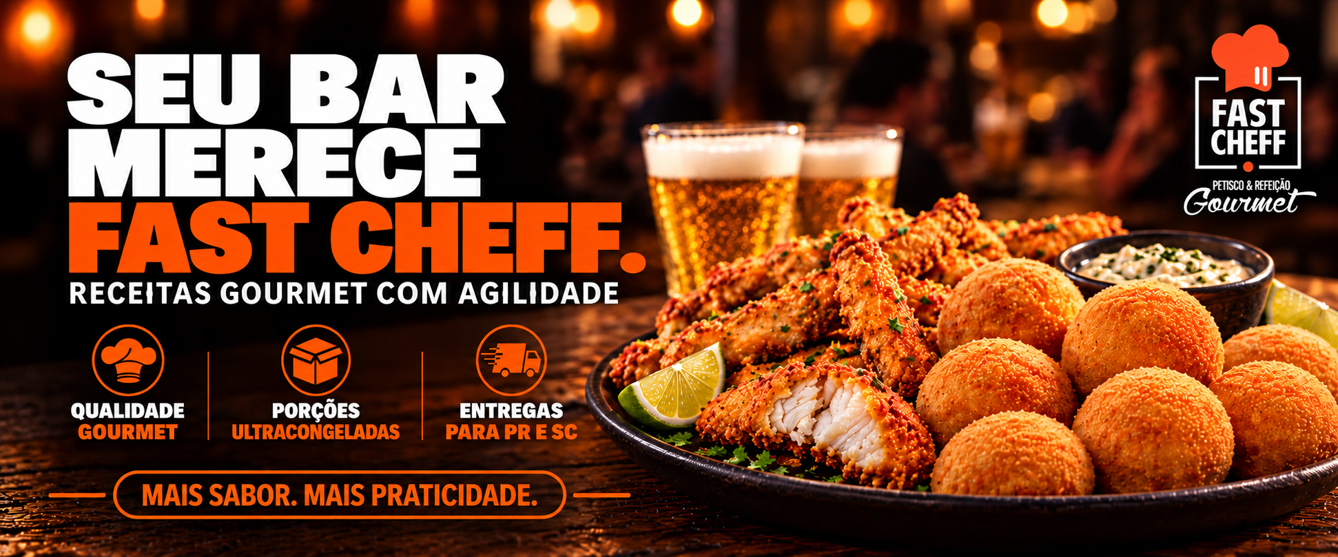 Banner gourmet com logo autêntico-1